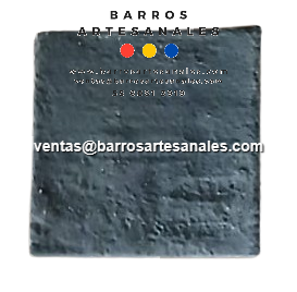 Solera de barro negro artesanal para cuarterones, espesor hasta 45 mm