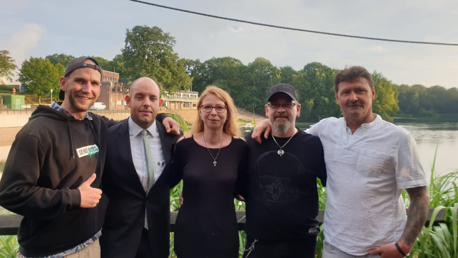 Lars und Rosi vom Angelladen in Krefeld