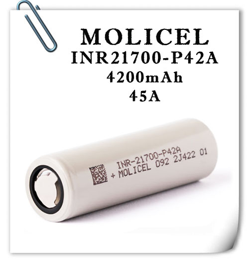 Molicel INR21700-P42A 4200mAh 45A