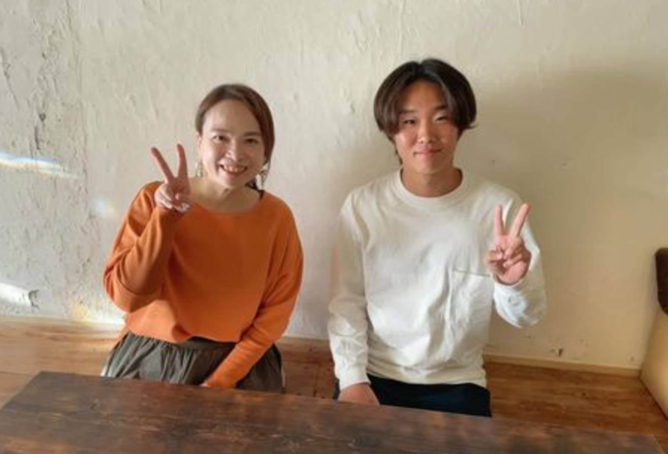 学生さんとコラボ