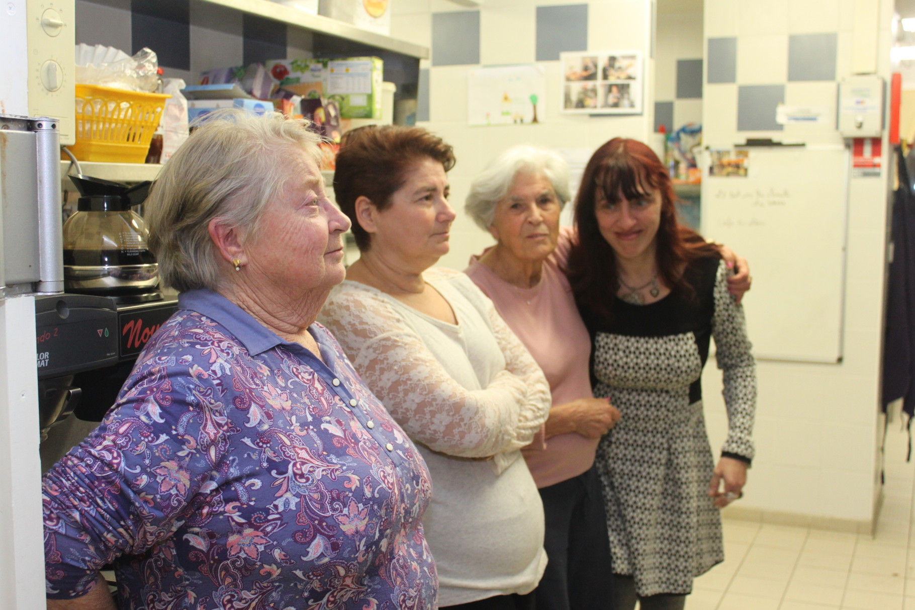 L'équipe cuisine toujours fidèle au poste