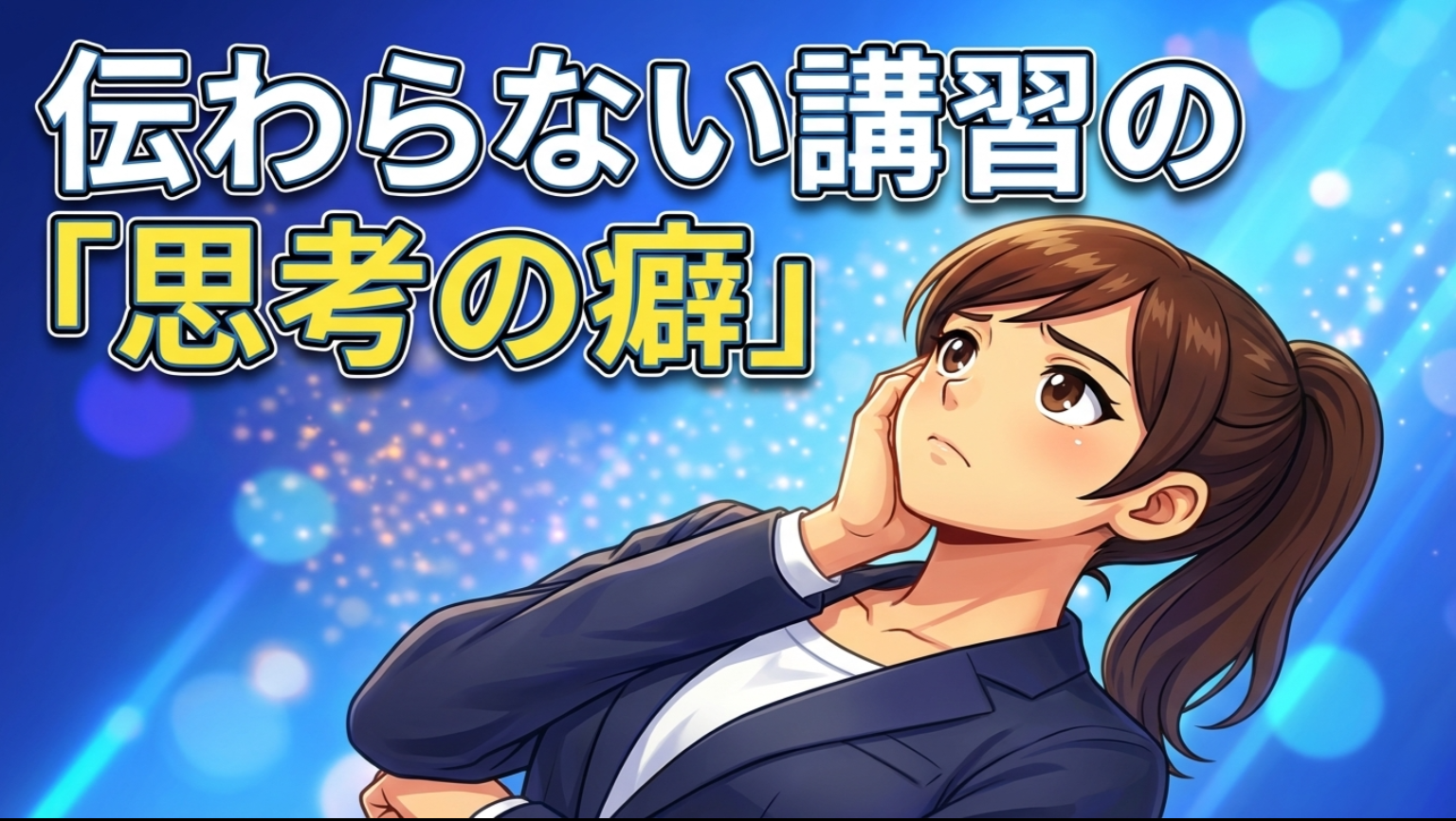 伝わらない講習で講師が陥りやすい思考の癖