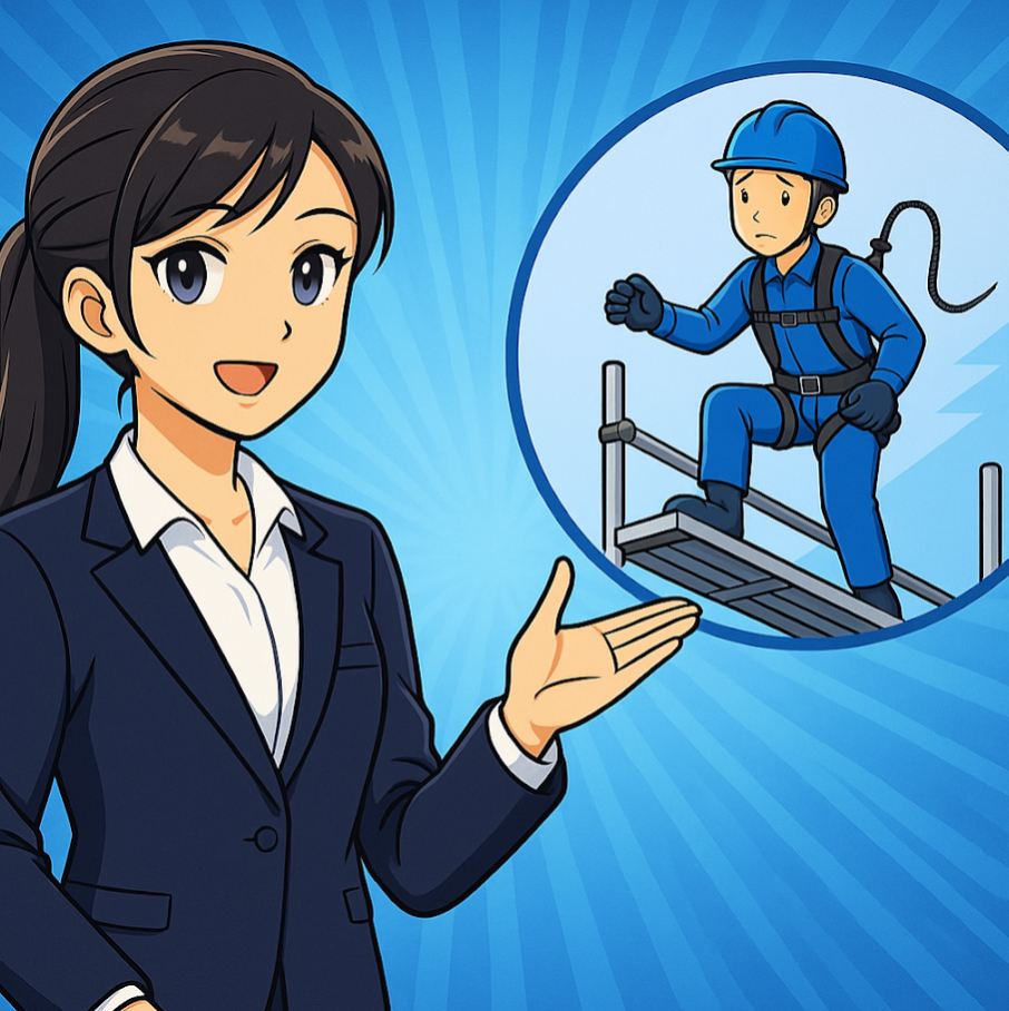 高所作業に教育が必要な理由｜「少しの高さ」が大きな事故につながる仕組み