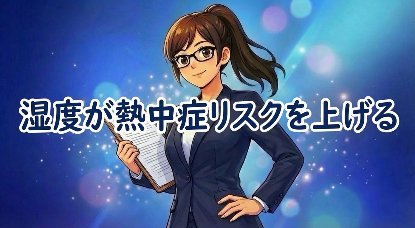 熱中症、汗をかいても体温は下がらない