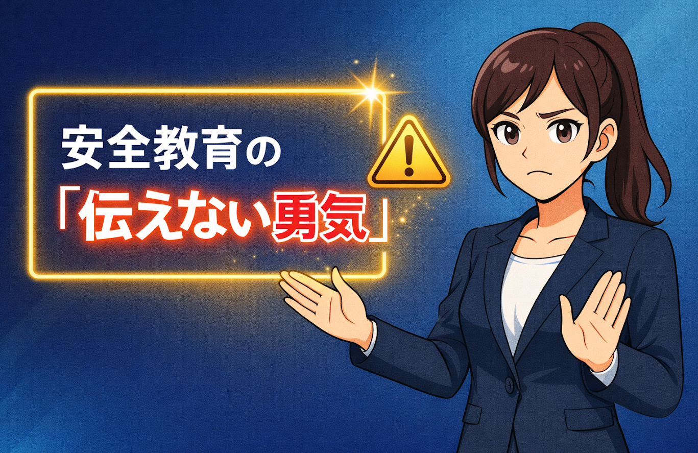 伝わる安全衛生教育は「何を削っているか」で決まる