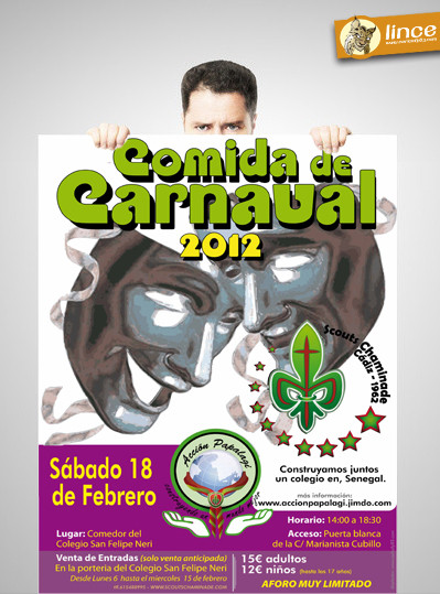 Comida solidaria de Carnaval 2012