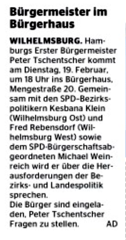 Wochenblatt Wilhelmsburg 13.02.19