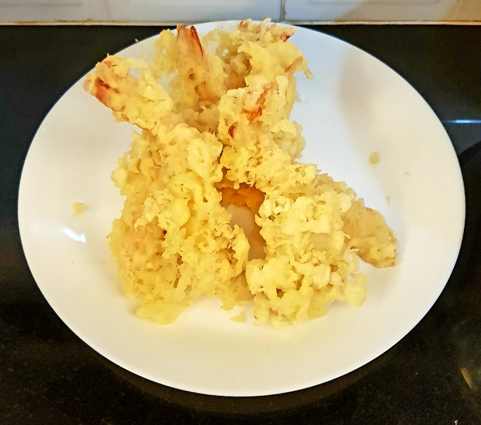 Prawns tempura 