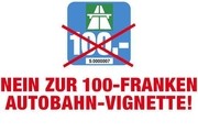 Abstimmungsresultat Vignettenerhöhung - klares NEIN