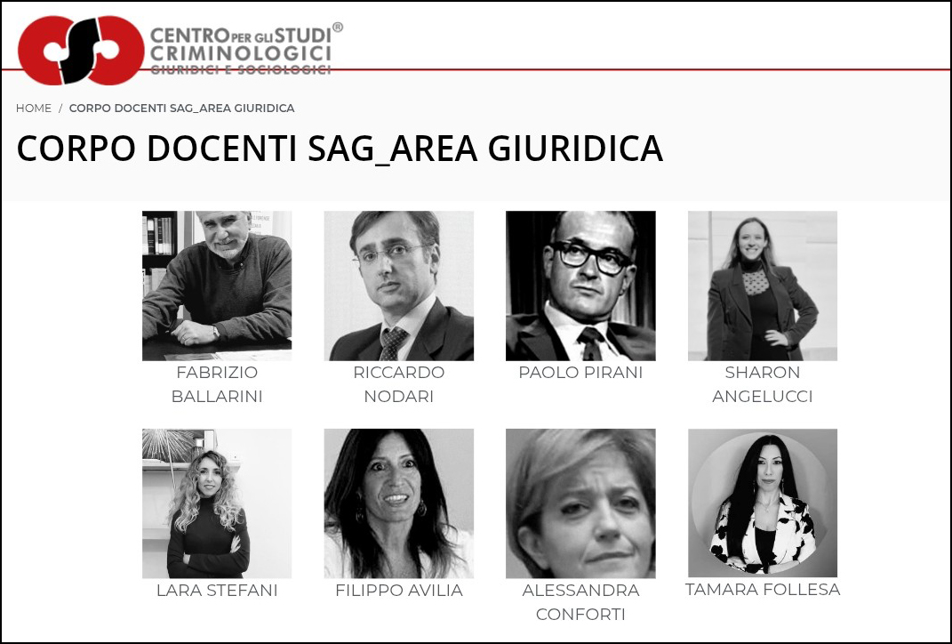 CUOLA BIENNALE DI ALTA FORMAZIONE IN ARCHEOLOGIA GIUDIZIARIA® E  CRIMINI CONTRO IL PATRIMONIO CULTURALE  – SAG –