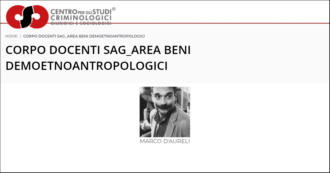 SCUOLA BIENNALE DI ALTA FORMAZIONE IN ARCHEOLOGIA GIUDIZIARIA® E  CRIMINI CONTRO IL PATRIMONIO CULTURALE  – SAG –