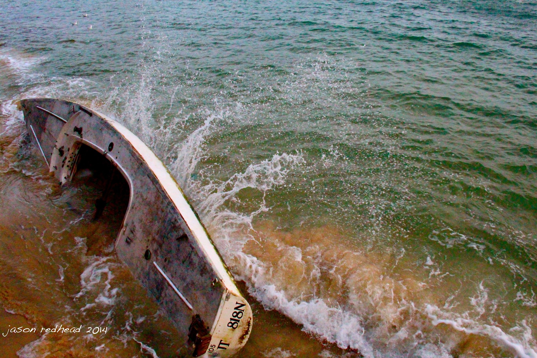  19-07-14 portside fail; if only we had leaned to the starboard side of the boat we might still be out sailing on sydney harbour. manly, nsw 