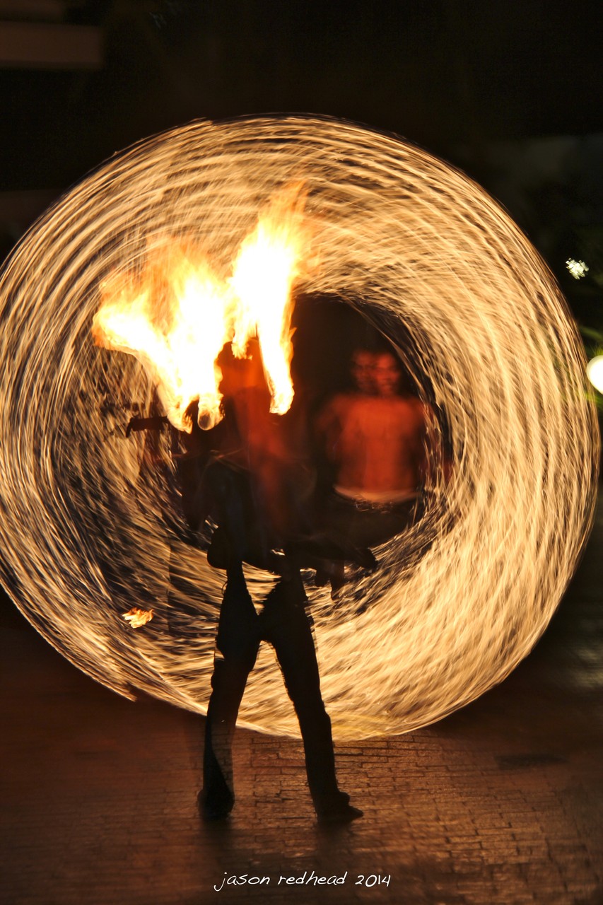  30-08-14 jump rope; a standard childhood game with a adult and dangerous twist creates some amazing effects, iririki island, efate, vanuatu