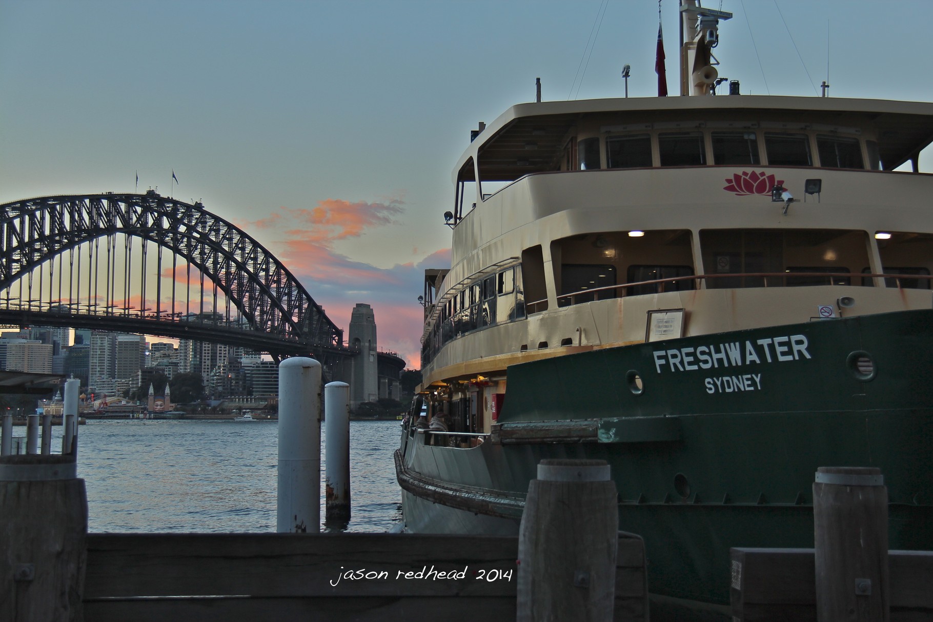  17-06-14 destination nsw; sun, water, bridges, ferries and luna park. what else could you ask for in a nsw tourism campaign...circular quay, nsw 