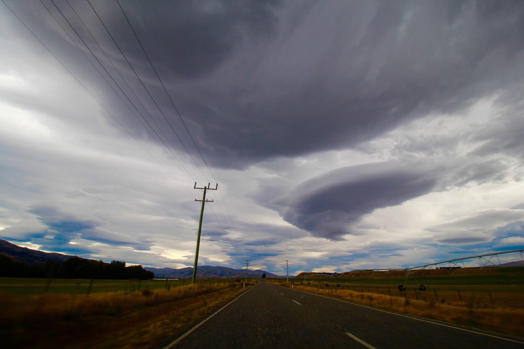 Homeward bound. NZ seriously has some amazing clouds!