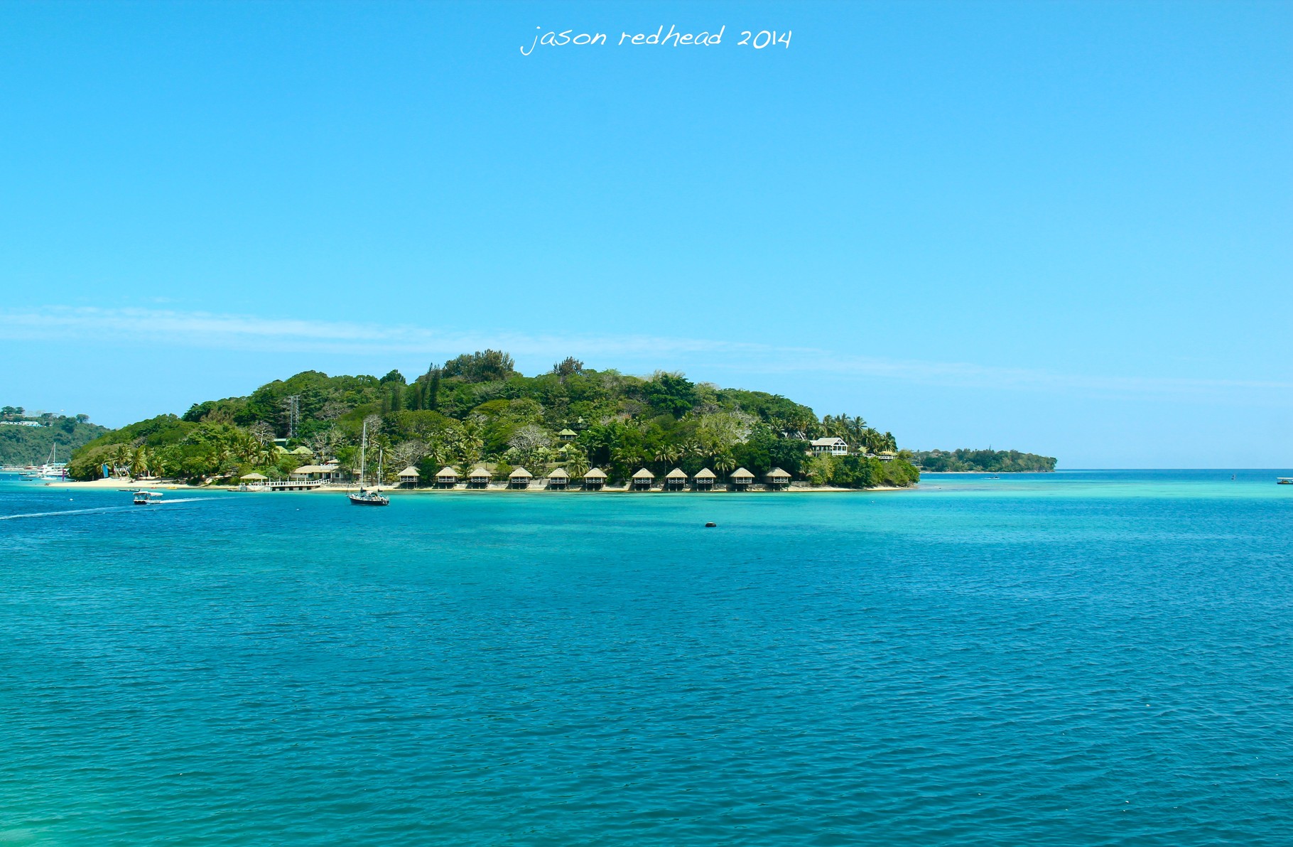  08-09-14 island paradise; thanks for a wonderful relaxing holiday. the smiles of the people of vanuatu are so warming and joyous. definitely somewhere to hang out for a few days and enjoy the food, beachs, history and the fish! iririki island, efaté