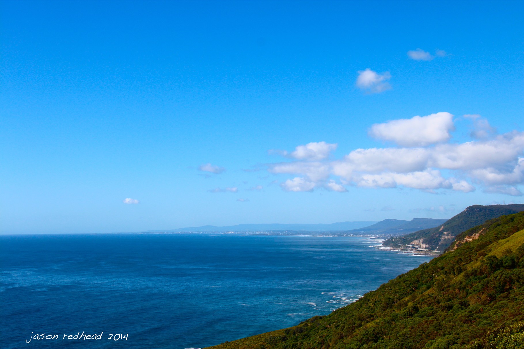  14-12-14 big sur eat your heart out; why would you fly to california and travel state highway one to enjoy big sur when there is a coast line just as good right in the backyard? stanwell tops, nsw