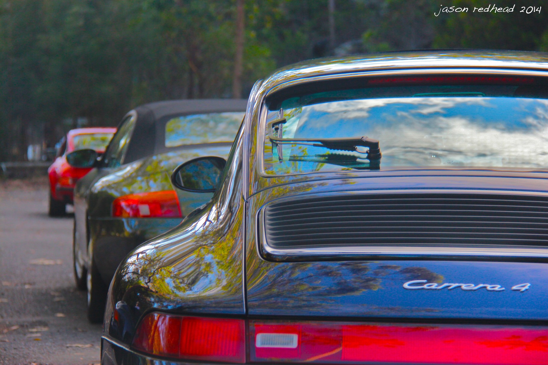  13-12-14 convoy time; loud engines, shiny exteriors, windy roads...porsche paradise, royal national park, nsw