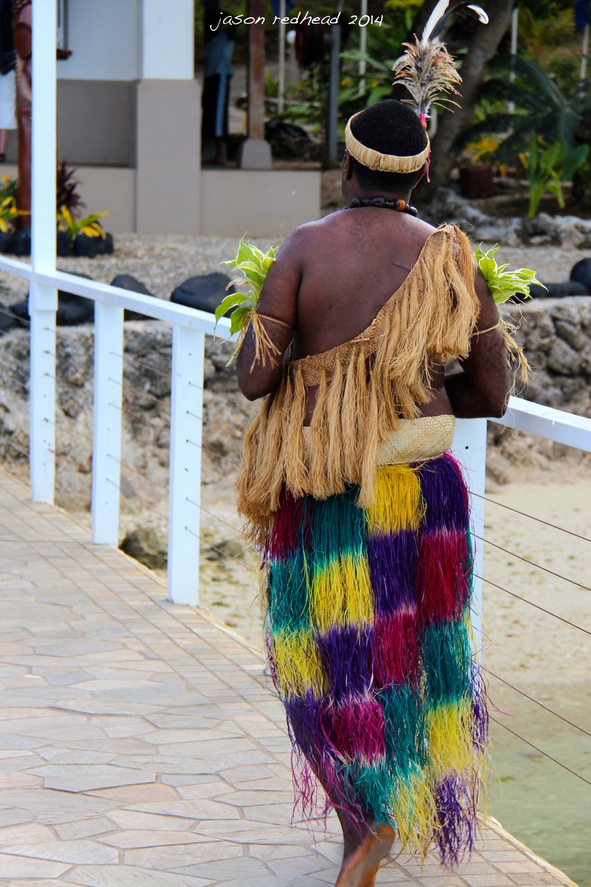  29-08-14 hello island time; the horn blows and welcomes us to the island and it's time to relax - island style, vila bay, efaté, vanuatu