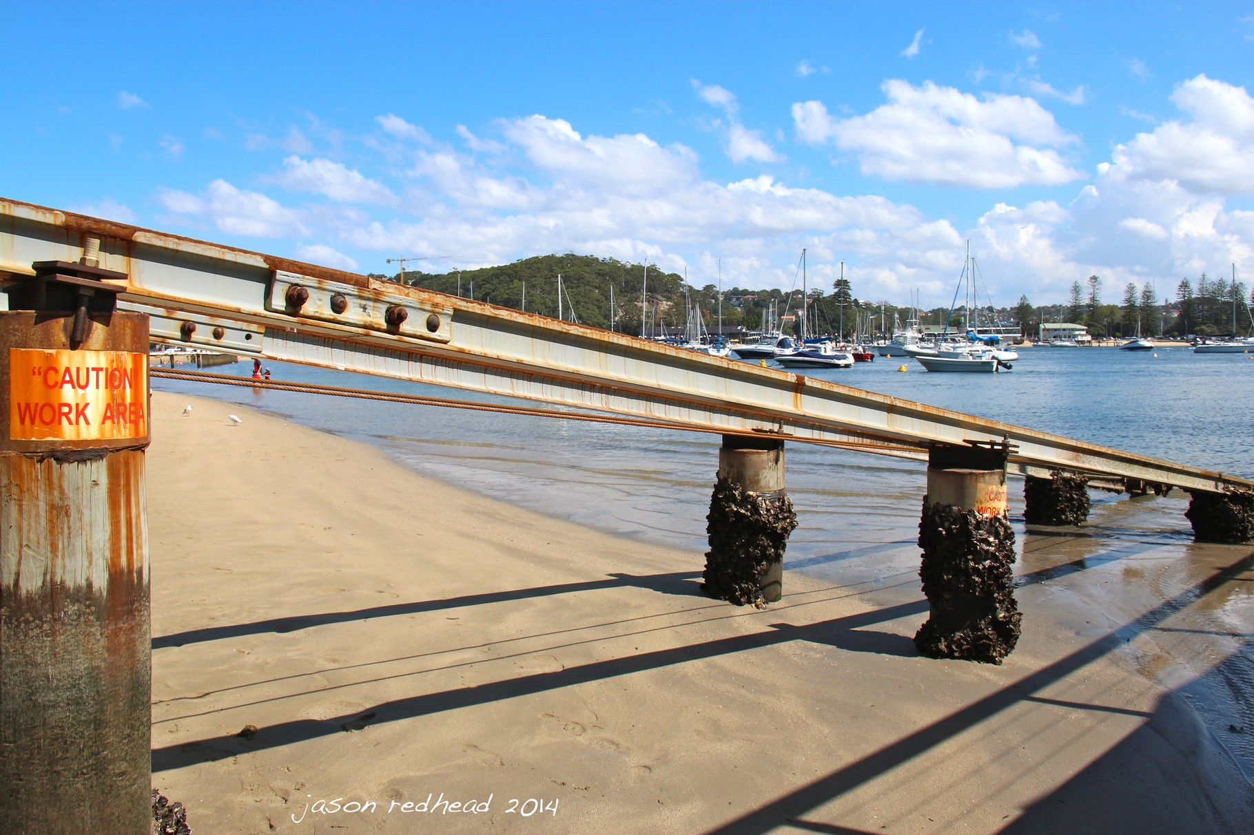  30-03-14 kayak for kids; quoting train, "here we are at the finish line", but we didn't fly, walk, sing or talk, we just paddled to our arms content and crossed the line in twelfth. whoop. clontarf beach, nsw 