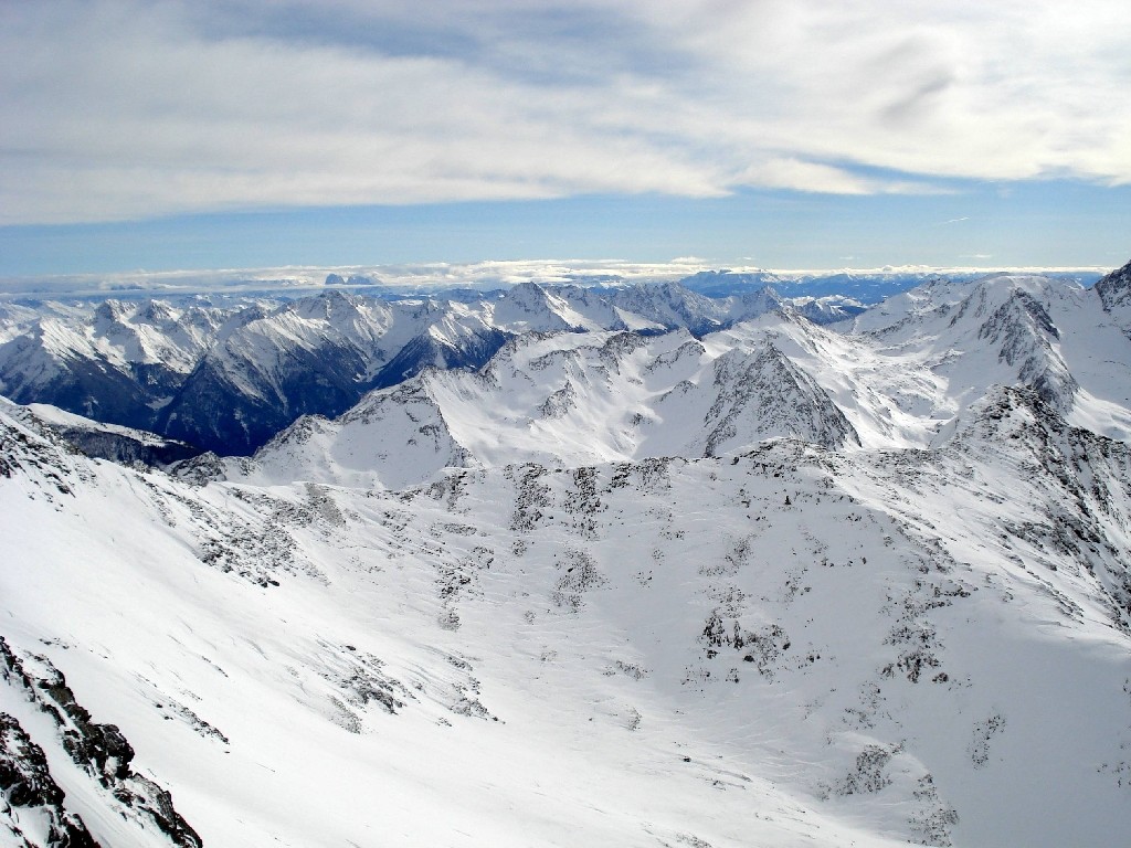 Hochgurgl-Blick Richtung Dolomiten