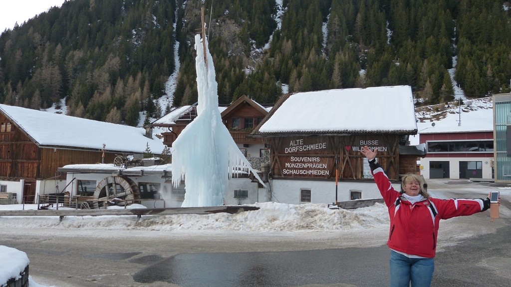 Eiskunst an der Schmiede