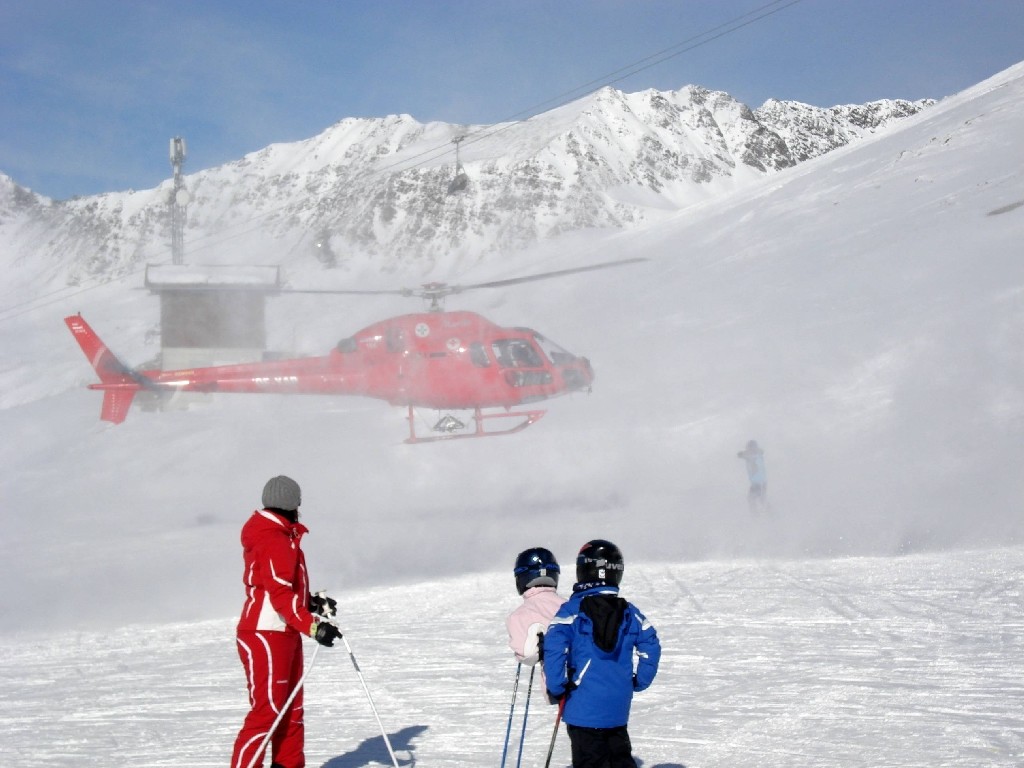 Luftrettung in Hochgurgl