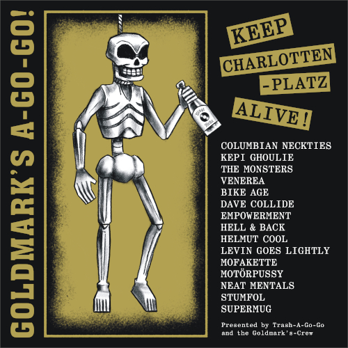 GOLDMARK'S A-GO-GO! Keep Charlottenplatz Alive: Benefiz-Compilation-LP