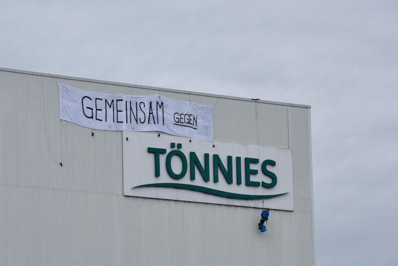 Gemeinsam gegen die Tierindustrie - Demo