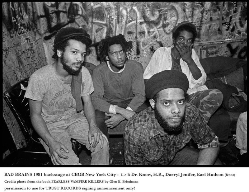 Bad Brains Partners with Trust Records