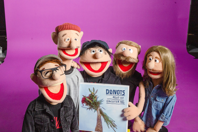 "Heut ist ein guter Tag" - Neues Album der DONOTS und Muppet-Musikvideo