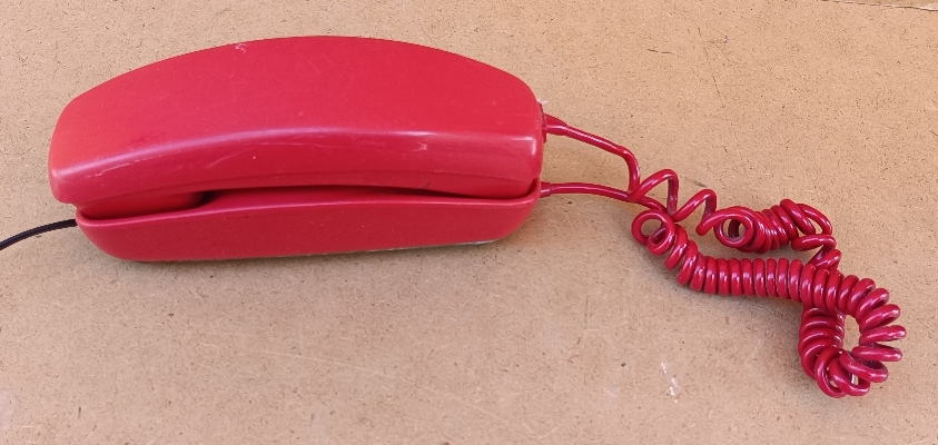 Teléfono góndola vintage Sesa (Málaga) modelo APA-8929 EUN. Ref GALI. 9x20x6