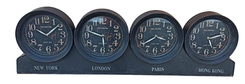 Reloj 4 esferas. Ref 5KL0005. 100x30x6