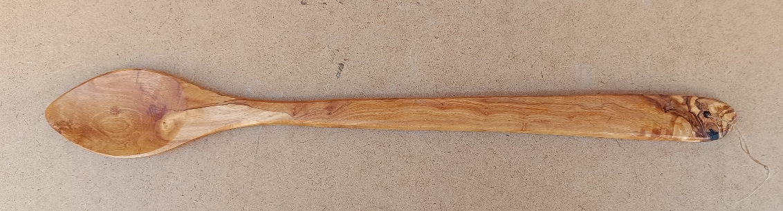 Cucharón madera olivo. Ref OILCU3. 51x7