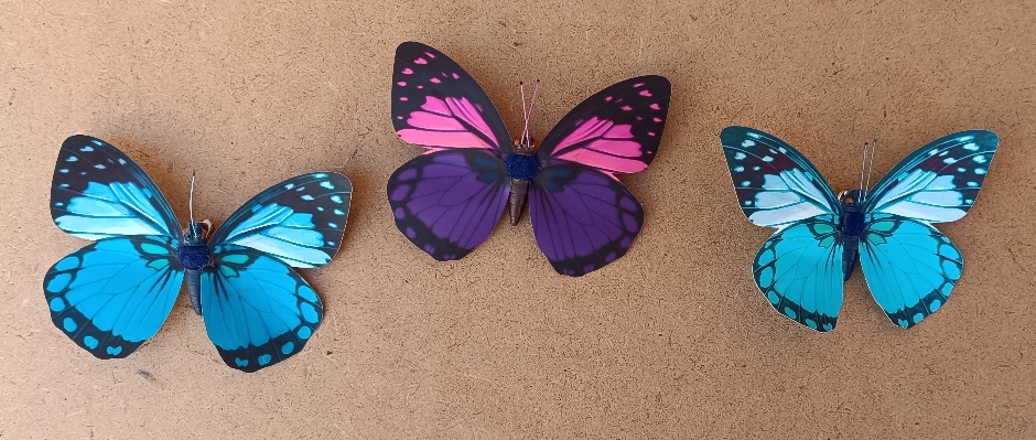 Mariposas papel. Ref 624961. 9X11