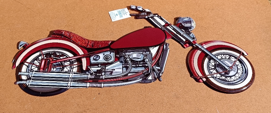 Chapa moto. Ref 27031. 59x29