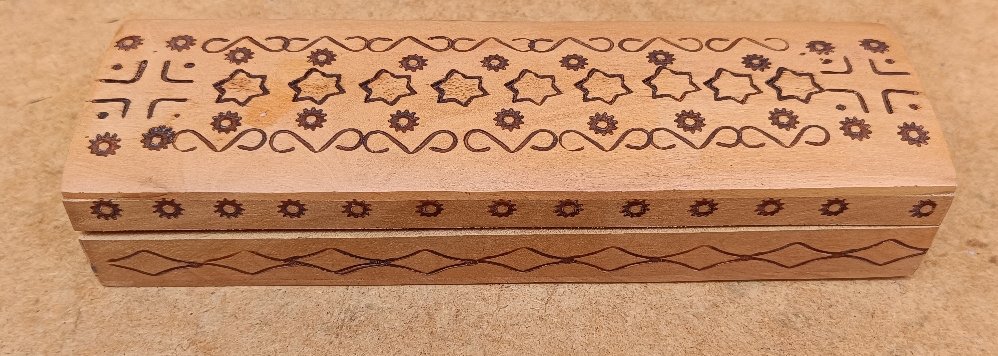 Plumier madera. Ref 264024. 20x6x3,5