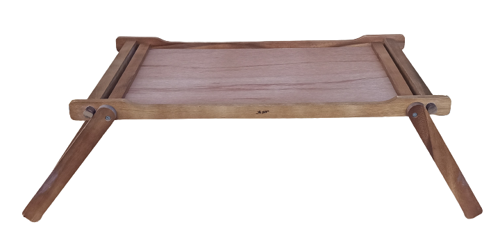 Bandeja de cama de madera. Ref 40284. 59x31x25