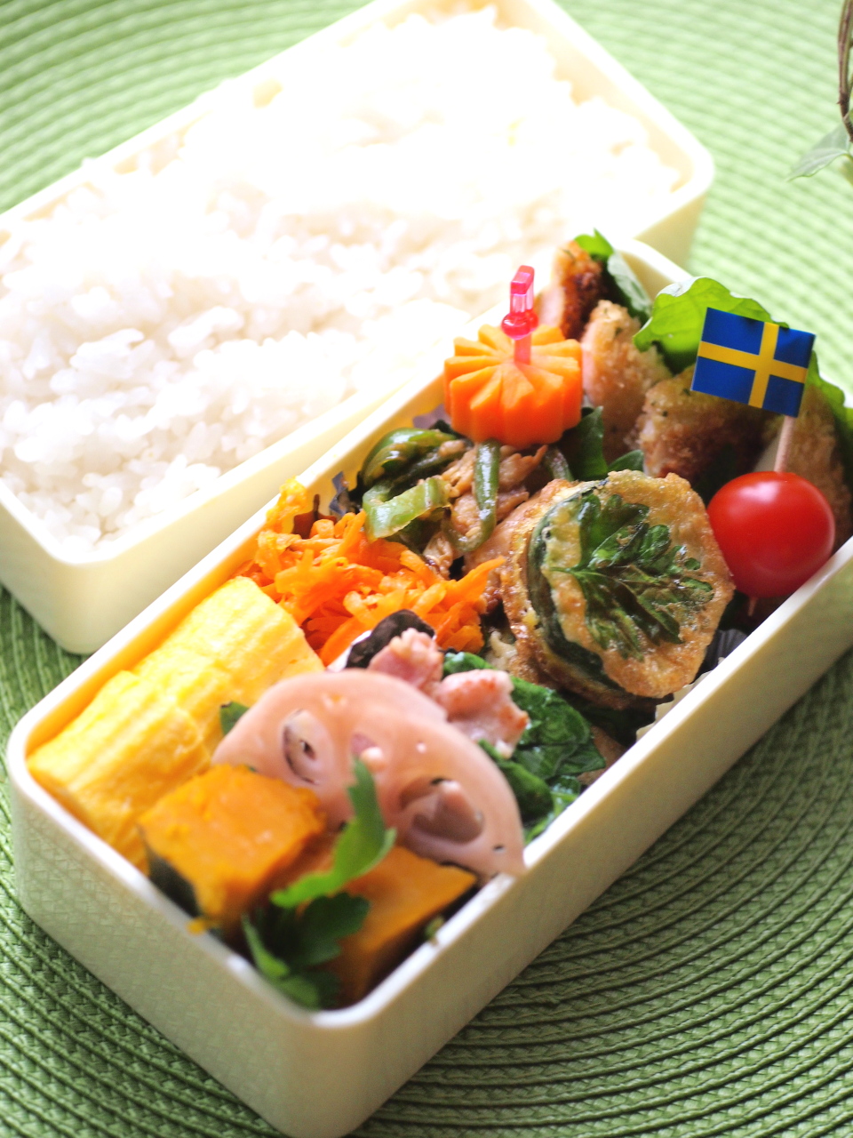 女子大生のためのお弁当 ズッキーニのチーズ焼 きゃさりんのtsurezure Diary