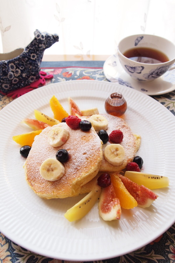リコッタチーズのパンケーキ