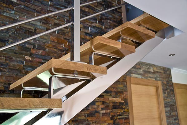 Escaleras de diseño en acero inoxidable, hierro y acero corten en ... Acero diseño Escalera