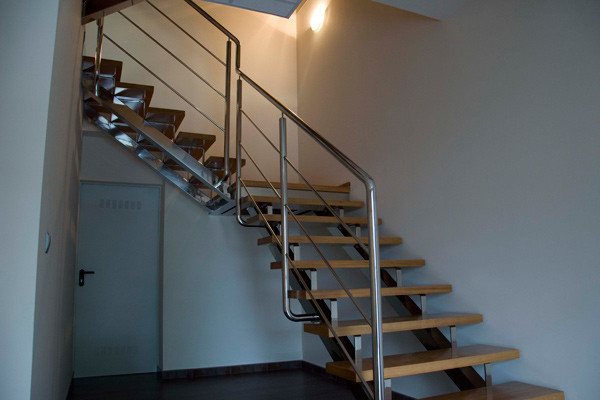 Escaleras de diseño en acero inoxidable, hierro y acero corten en ... Acero diseño Escalera