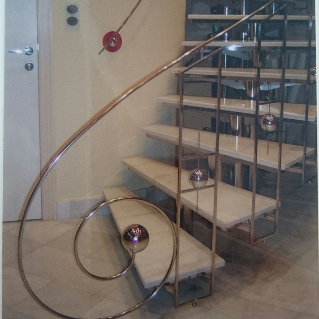 Barandillas y pasamanos para casas en murcia - Escaleras Laravid