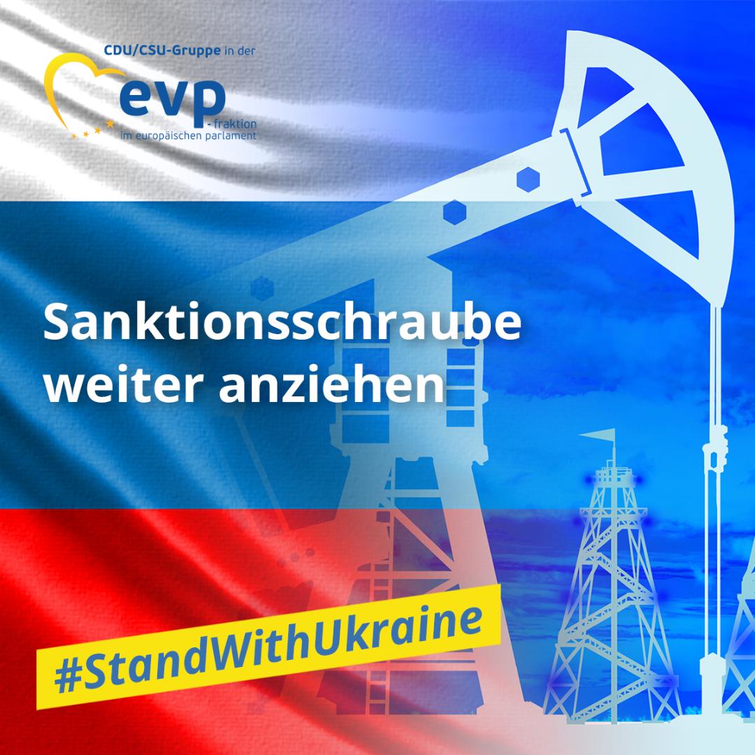 Krieg gegen die Ukraine: 6. Sanktionspaket gegen Russland