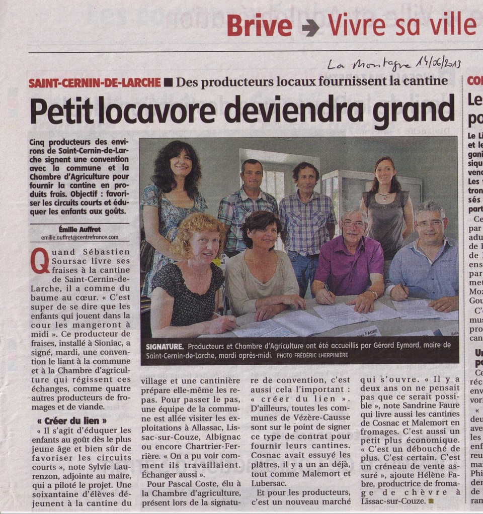 La Montagne - 14 juin 2013