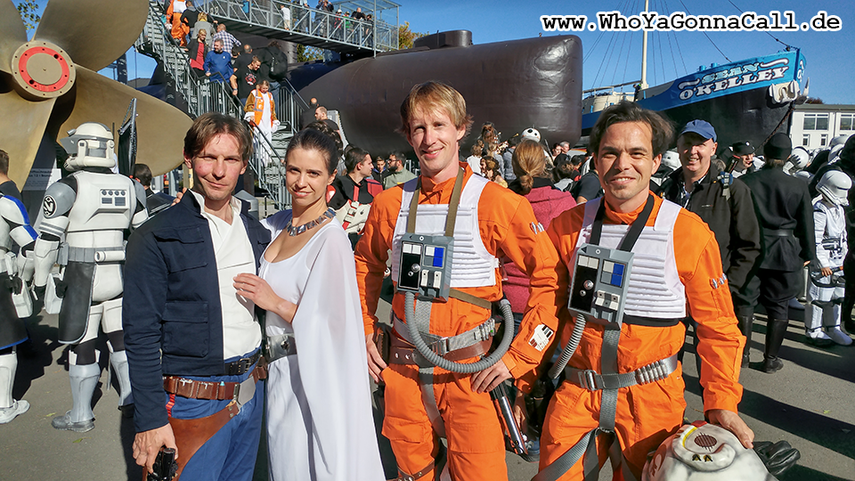 Luke Skywalker X-Wing Pilot Episode IV A New Hope Star Wars Cosplay costume modellbaubert WhoYaGonnaCall