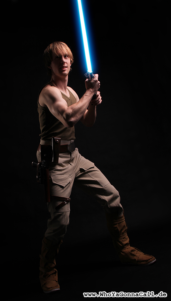 Luke Skywalker Dagobah Lightsaber Episode V Empire Strikes Back Star Wars Cosplay costume modellbaubert WhoYaGonnaCall