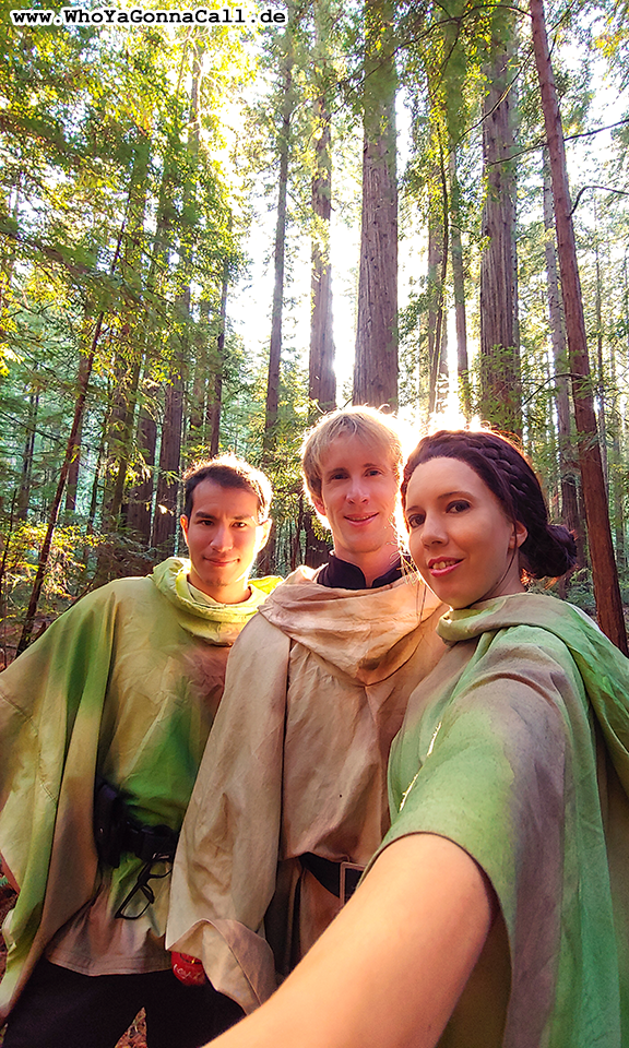 Luke Skywalker Episode VI Return of the Jedi Star Wars Endor Cosplay costume modellbaubert WhoYaGonnaCall Leia Organa