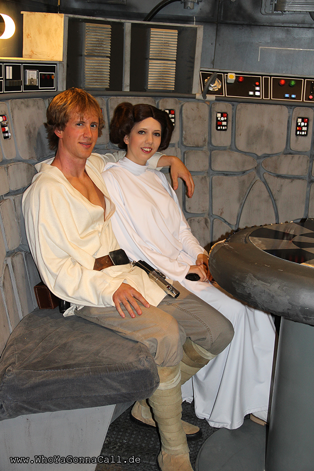 Luke Skywalker Cosplay modellbaubert ANH Star Wars Episode 4 IV costume WhoYaGonnaCall Leia Organa Prinzessin shinzo A New Hope