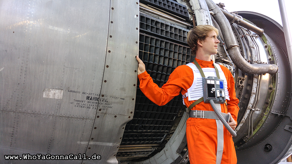Luke Skywalker X-Wing Pilot Episode IV A New Hope Star Wars Cosplay costume modellbaubert WhoYaGonnaCall